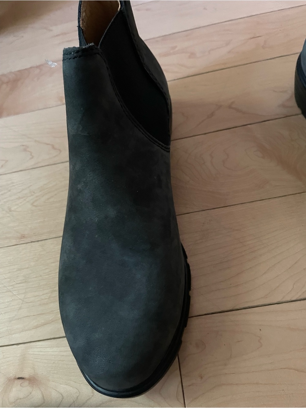 Gray Chelsea Boots - Picture 4 of 12